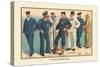 U.S. Navy Uniforms 1899-Werner-Stretched Canvas