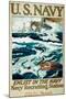 U.S. Navy WWI Recruitment Poster-Henry Reuterdahl-Mounted Giclee Print