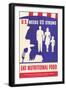 U.S. Needs Us Strong, Eat Nutritional Food Poster-null-Framed Giclee Print
