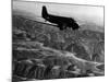 U.S. Plane Flying over the Himalayas-null-Mounted Photographic Print