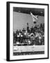 U.S. Platform Diver Frank Gorman Competing in Olympics-Art Rickerby-Framed Premium Photographic Print