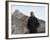 U.S. President Barack Obama Tours the Great Wall in Badaling, China-null-Framed Photographic Print