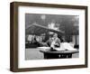 U.S. President Ronald Reagan Shows His Boot Following the Signing of His Tax Bill-null-Framed Photographic Print