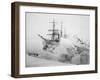 U.S.R.C. Bear and S.S. Corwin in Nome, Alaska Photograph - Nome, AK-Lantern Press-Framed Art Print