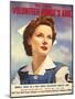 U.S. Recruitment Poster for Red Cross Volunteer Nurse's Aide During World War 2, June 1943-null-Mounted Art Print