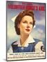 U.S. Recruitment Poster for Red Cross Volunteer Nurse's Aide During World War 2, June 1943-null-Mounted Art Print