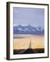 U.S. Route 50, the Loneliest Road in America, Nevada, USA-Kober Christian-Framed Photographic Print