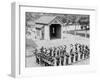 U.S.S. Boston, Riot Drill at Brooklyn Navy Yard-null-Framed Photo