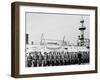 U.S.S. Brooklyn, Marine Guard-null-Framed Photo