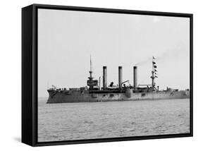 U.S.S. Brooklyn-null-Framed Stretched Canvas