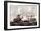 U.S.S. Constitution Defeating the H.M.S. Guerriere, War of 1812-Thomas Birch-Framed Giclee Print