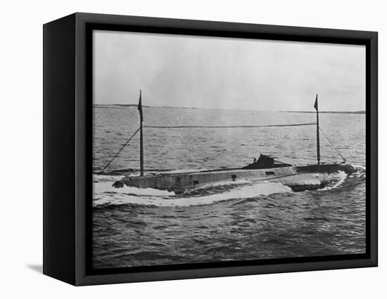 U.S.S. Holland-null-Framed Stretched Canvas