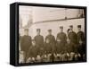 U.S.S. Indiana, Group of Marines-null-Framed Stretched Canvas