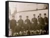 U.S.S. Indiana, Group of Marines-null-Framed Stretched Canvas