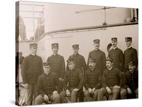 U.S.S. Indiana, Group of Marines-null-Stretched Canvas