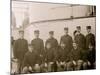 U.S.S. Indiana, Group of Marines-null-Mounted Photo