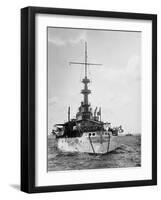 U.S.S. Indiana-null-Framed Art Print