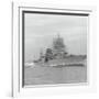 U.S.S. Indianapolis Sailing-null-Framed Photographic Print