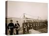 U.S.S. Iowa, Marine Guard-null-Stretched Canvas