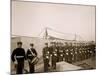 U.S.S. Iowa, Marine Guard-null-Mounted Photo