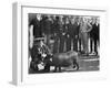 U.S.S. Iowa, Pig Taken from Spanish Cruiser Cristobal Colon-null-Framed Photo