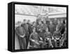 U.S.S. Kearsarge Officers-null-Framed Stretched Canvas