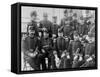 U.S.S. Lancaster, Officers-null-Framed Stretched Canvas