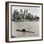 U.S.S. Nautilus Floating in New York Harbor-null-Framed Photographic Print