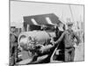 U.S.S. New Orleans, 6 Inch Gun-null-Mounted Photo