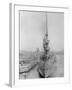 U.S.S. New Orleans at Brooklyn Navy Yard-null-Framed Photo