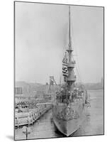 U.S.S. New Orleans at Brooklyn Navy Yard-null-Mounted Photo