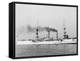U.S.S. New Orleans-null-Framed Stretched Canvas