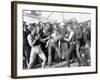 U.S.S. New York, a 10-Round Bout, Anniversary of Santiago-null-Framed Photo