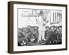 U.S.S. New York, Lord Cassidy Selling Pools, Anniversary of Santiago, 1899-null-Framed Photo