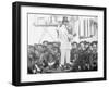 U.S.S. New York, Lord Cassidy Selling Pools, Anniversary of Santiago, 1899-null-Framed Photo