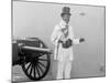 U.S.S. New York, Lord Cassidy, the Colored Mascot, Anniversary of Santiago-null-Mounted Photo