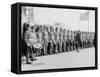 U.S.S. New York, Marine Guard-null-Framed Stretched Canvas