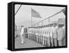 U.S.S. New York, Marine Guard-null-Framed Stretched Canvas