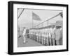 U.S.S. New York, Marine Guard-null-Framed Photo