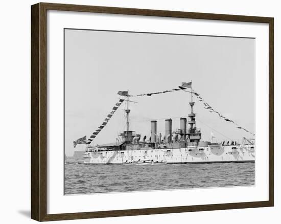 U.S.S. New York-null-Framed Photo