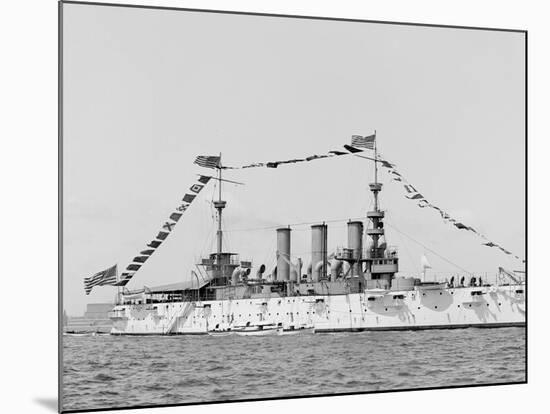 U.S.S. New York-null-Mounted Photo