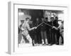 U.S.S. Newark, Sword Exercise-null-Framed Photo