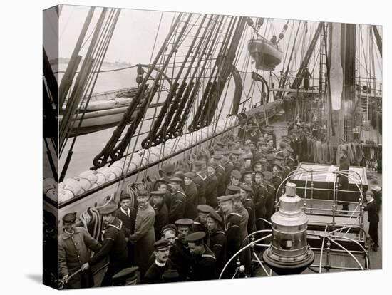 U.S.S. Pensacola, Hoisting the Launch-null-Stretched Canvas