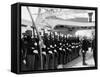 U.S.S. San Francisco, Marine Guard-null-Framed Stretched Canvas