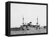U.S.S. Texas-null-Framed Stretched Canvas