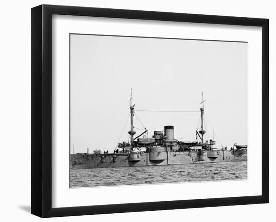 U.S.S. Texas-null-Framed Photo