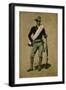 U.S. Soldier, Spanish-American War (A First-Class Fighting Man) 1899 (Oil on Canvas)-Frederic Remington-Framed Giclee Print