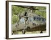 U.S. Soldiers Conduct An Air Assault Mission in An UH-60M Black Hawk-Stocktrek Images-Framed Photographic Print