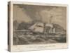U.S. Steam Frigate Mississippi Passing Punta Tristao, 1855-Wilhelm Joseph Heine-Stretched Canvas