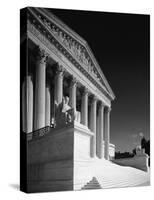 U.S. Supreme Court building, Washington, D.C. - B&W-Carol Highsmith-Stretched Canvas